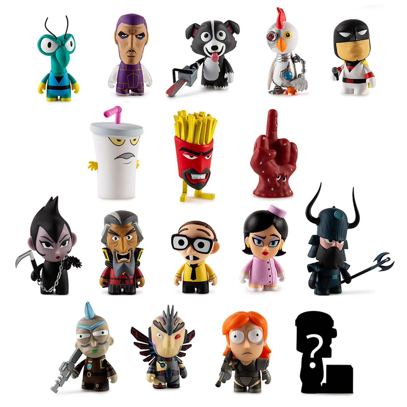 Adult Swim Kidrobot Series 2 Revenge Blind Box Mini Vinyl Figure